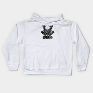 Rorschach inkblot test Kids Hoodie